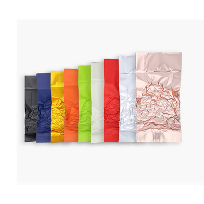 50x105x20mm Aluminum Foil Side Gusset Bags Heat Sealing For Tea Cereals Spice Sugar