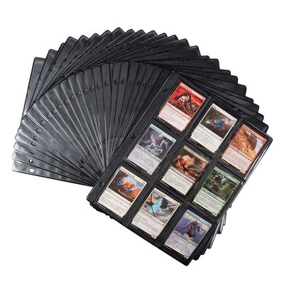 책 바인더 트레이딩 카드 수집가, 9개의 소형 카드 소매