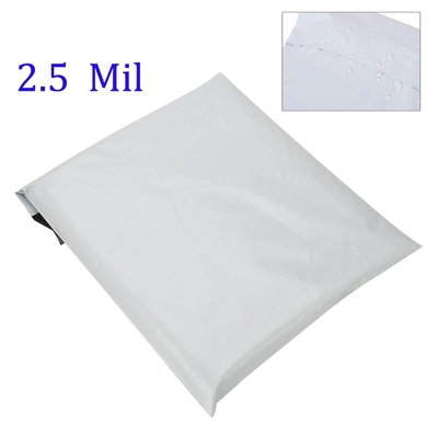 2.5 자기 밀봉 스트립, 하얀 폴리 우편물발송자와 가방을 수송하는 밀리리터 봉투