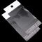 셀프 접착제 투명한 오프 플라스틱 백, 2 밀리리터 / 0.05 밀리미터 문구류 선물 헤더 봉투 패키징