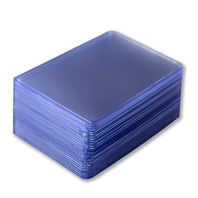 플라스틱 3x4 인치 35pt 스티커 트레이딩 카드 슬리브 UV 인쇄