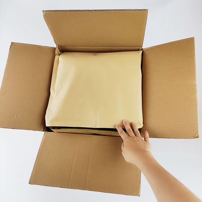 환경 친화적 도로변 재활용 크래프트 종이 열 라인어 양털 재료 상자 냉각 라인어